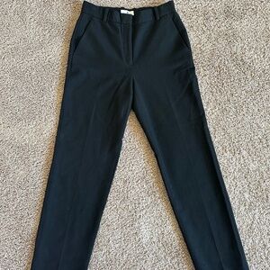 Aritzia Babaton Women's Command Pant Black Trouser Workwear Full Length Size 6